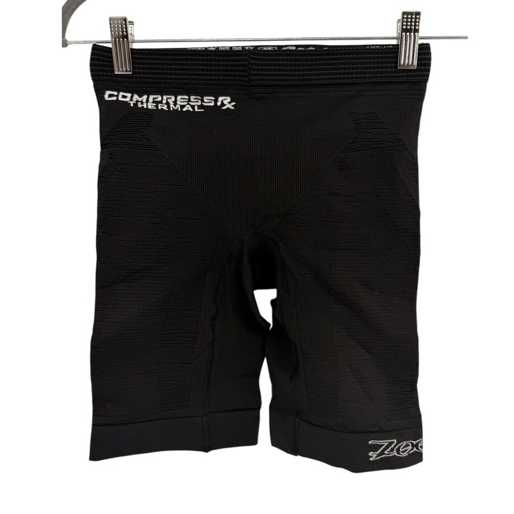 Zoot CompressRx Thermal Compression‎ Shorts Mens Size 2 Black Base Layer
